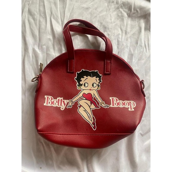 Betty Boop Handbags - Red betty boop bag